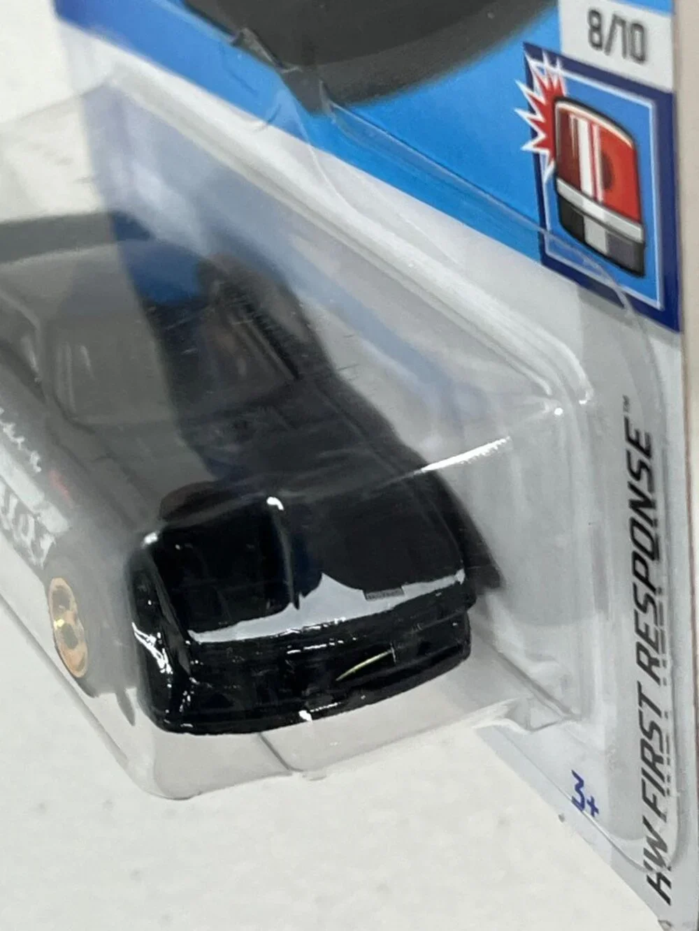 Hot Wheels Mazda RX-7 Police Black HW First Response 80/250